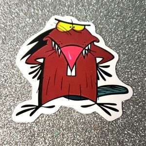 10/$10 ANGRY BEAVERS Sticker Nickelodeon
